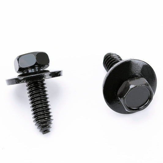 5/16"-18 x 7/8" Indented Hex Head Sems Body Bolts Screw for GM Chevy GMC Trucks 12337916 3846202 Fender Pickup Box Radiator Air Intake Exhaust Seat Interior Exterior Trim Panel Engine