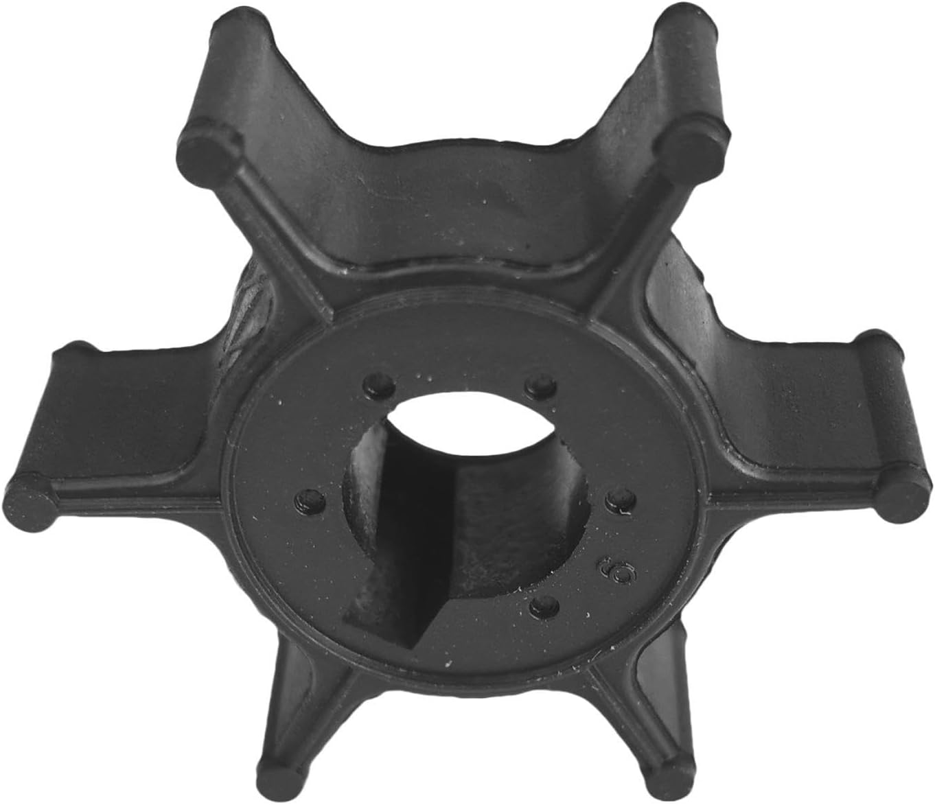 Sierra 18-3073 Water Pump Impeller 6E0-44352-00-00 For Yamaha Outboard 4 5 6 HP 2 & 4 Stroke and 47-96305M For Mariner 4 5 6 HP 1 Cylinder