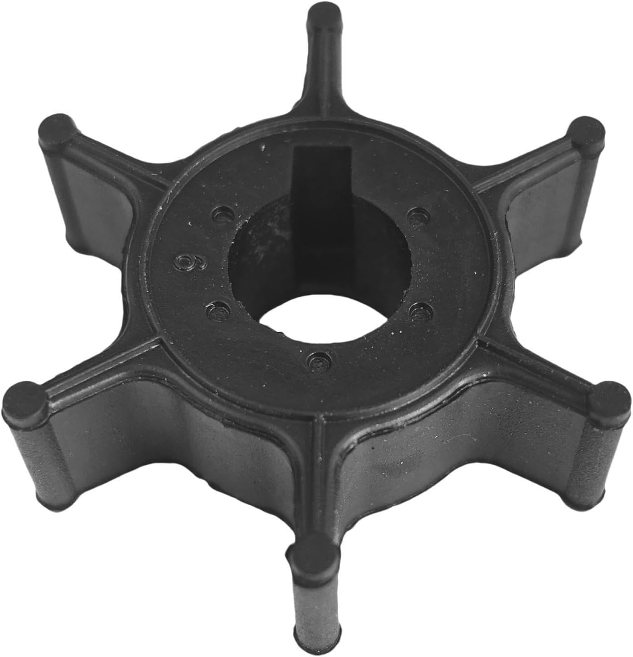 Sierra 18-3073 Water Pump Impeller 6E0-44352-00-00 For Yamaha Outboard 4 5 6 HP 2 & 4 Stroke and 47-96305M For Mariner 4 5 6 HP 1 Cylinder