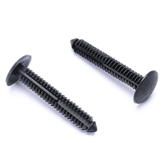 Mud Flap Retainer for Ford W707889-S300, 45mm Length 6.3mm Holes Size, Xmas Tree Type Clips