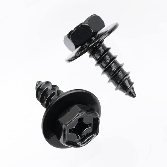 Front Fender Liner Screws for Toyota Lexus Replaces 90159-60498 63849-2U000 901596-0303 Bumper Cover Fender Flares Mud Flaps Wheel Wells Body Screws Bolts Fit for Lexus Toyota Lexus Tacoma Prius Corolla Tundra