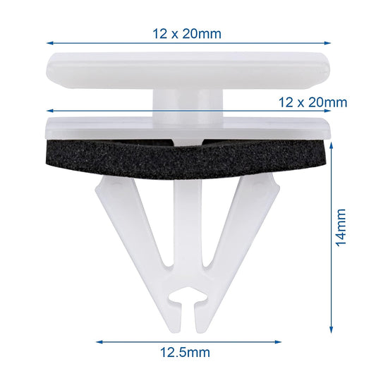 W716352-S300 Ford Rocker Panel & Door Molding Clip