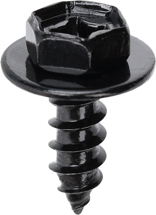 Front Fender Liner Screws for Toyota Lexus Replaces 90159-60498 63849-2U000 901596-0303 Bumper Cover Fender Flares Mud Flaps Wheel Wells Body Screws Bolts Fit for Lexus Toyota Lexus Tacoma Prius Corolla Tundra