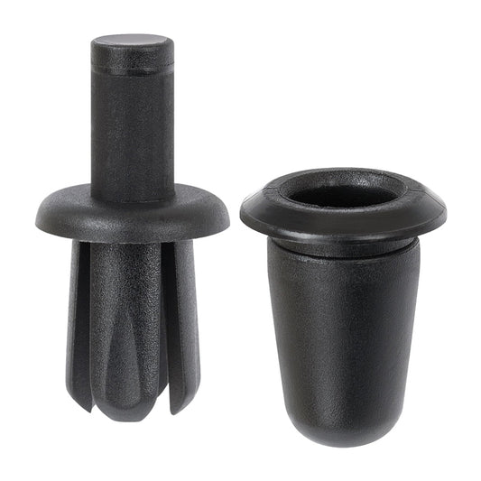 C-Pillar Molding Rivet Quarter Panel Reveal Molding Clip with Grommet Kit for Land Rover LR033144 LR002229 Fits Range Rover 2003-2012 Evoque 2012-2019