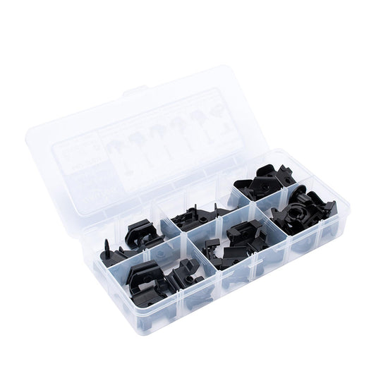48pcs Fender Liner & Bumper Cover Clips Kit Assortment for Toyota Lexus