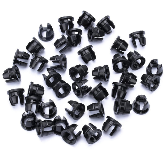 Grille & Side Marker Light Grommet Fits into 10mm Hole Replacement for Ford W704740-S300 N807994-S N811169S N807994S W704740S300 Toyota 90467-12042 & Nissan 26399-40U00