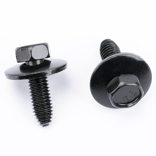 11503619 11501102 11501152 M8-1.25 X 25mm Hex Head Sems Bolts Compatible with GM