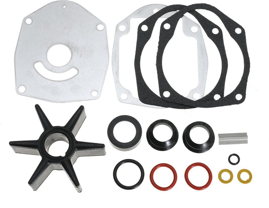8M0100526 Water Pump Impeller Repair Kit for Mercury Marine Force 30-300 HP Outboard Motors & MerCruiser Alpha 1 Gen 2 Drives Replacement 47-43026Q06 Sierra 18-3265 Boat Engine