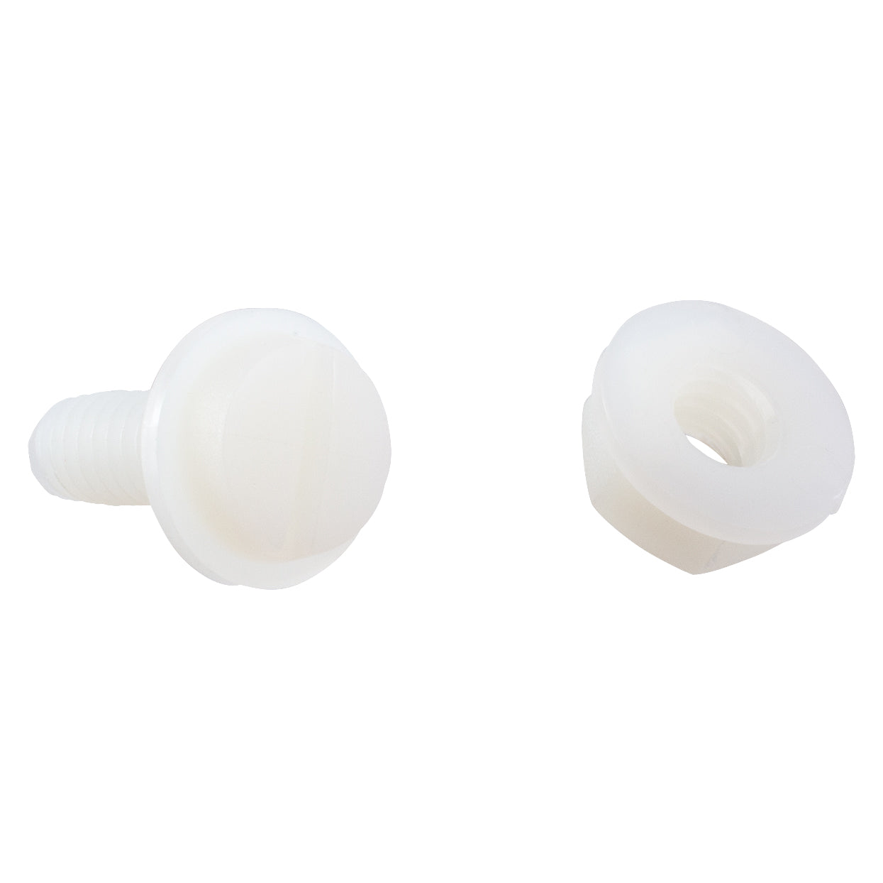 Auveco 13922 1/4"-20 X 5/8" Nat.Nylon L.P. Screw & Nut