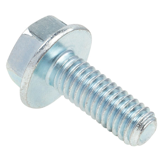 Hex Flange License Plate Screw M6-1.0 x 16mm