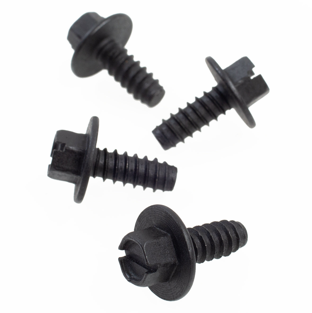 Auveco 16421 Slot. Hex Washer Head License Plt Screw #14 X 5/8"