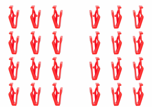 Scuff Plate Fastener Switch Bezel Clip 90468-08048 for Toyota Highlander Prius Sequoia fits Lexus ES250 ES300h ES350 2019-On