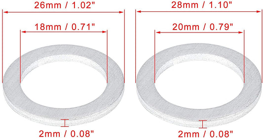 94109-20000 oil drain plug gaskets for Honda