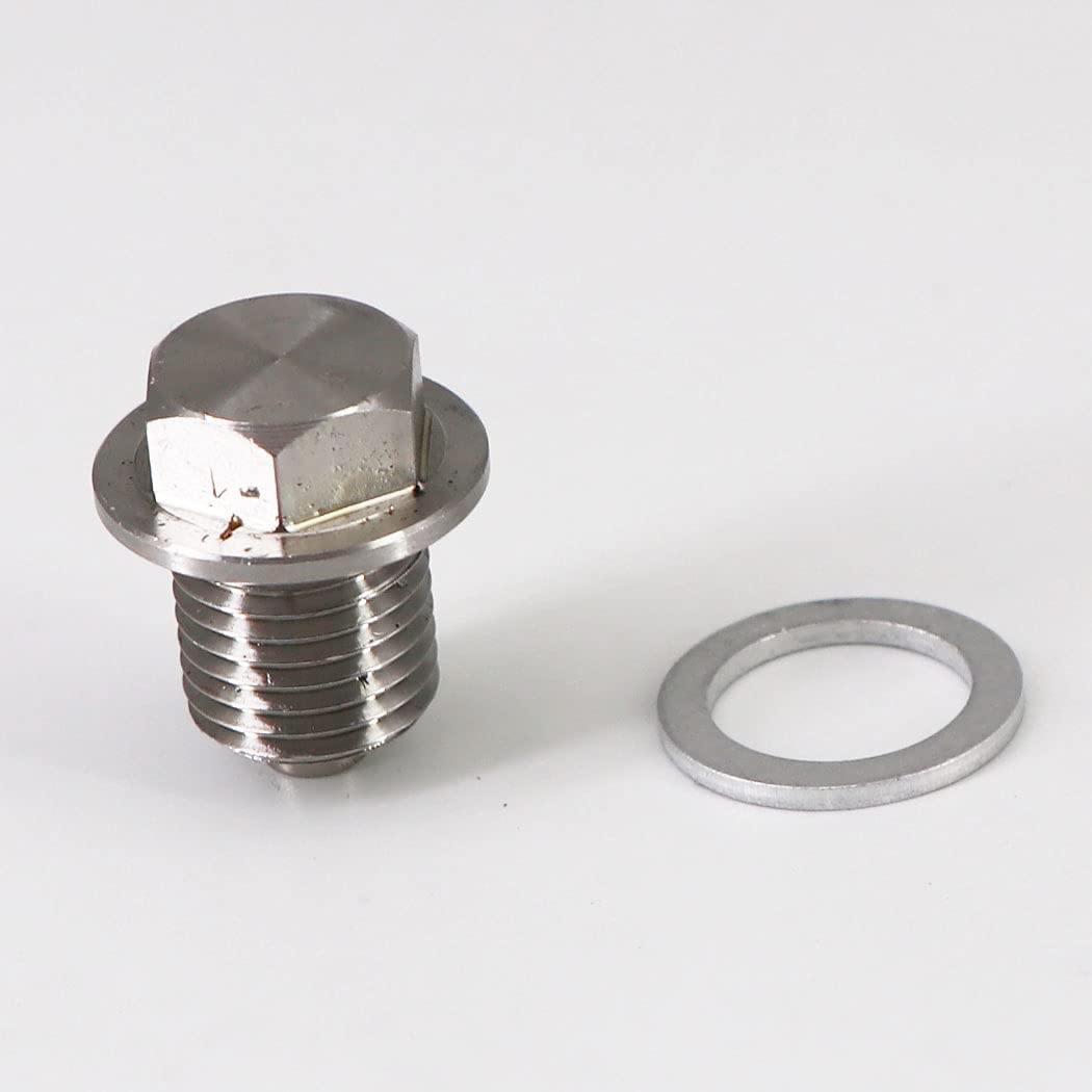 M14-1.5 Stainless Steel Magnetic Oil Drain Plug with Neodymium Magnet