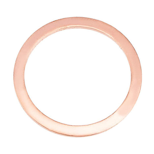 25pcs Metric M36x44x2mm Copper flat washer gasket Copper crush washer Sealing Ring for Screw Bolt Nut