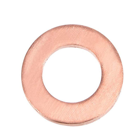 800pcs Metric M5x9x1mm Copper flat washer gasket Copper crush washer Sealing Ring for Screw Bolt Nut
