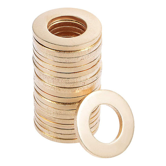 25pcs Metric M20x36x3mm Copper flat washer gasket Copper crush washer Sealing Ring for Screw Bolt Nut