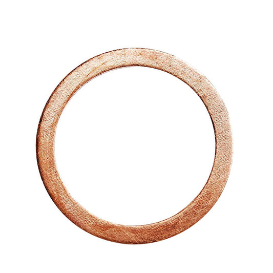 200pcs Metric M22x28mmx1.5mm Copper Flat Washer Sealing Ring for Screw Bolt Nut