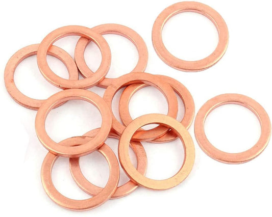 07119963151 M12 Copper Oil Drain Plug Gasket for BMW