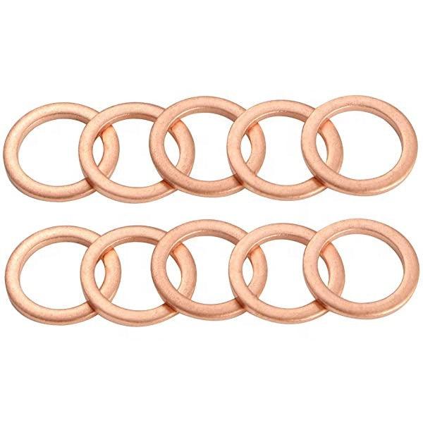 07119963151 M12 Copper Oil Drain Plug Gasket for BMW